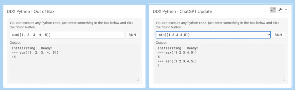 DDX Bricks updated by ChatGPT to be a drop down instead of a free input field